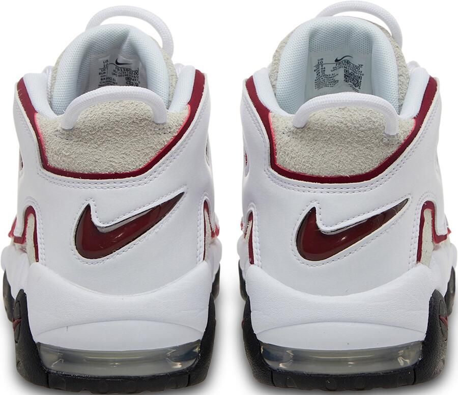 Nike Air More Uptempo '96 Herenschoenen 44.5 Wit Summit White Team Best Grey Team Red - Foto 2
