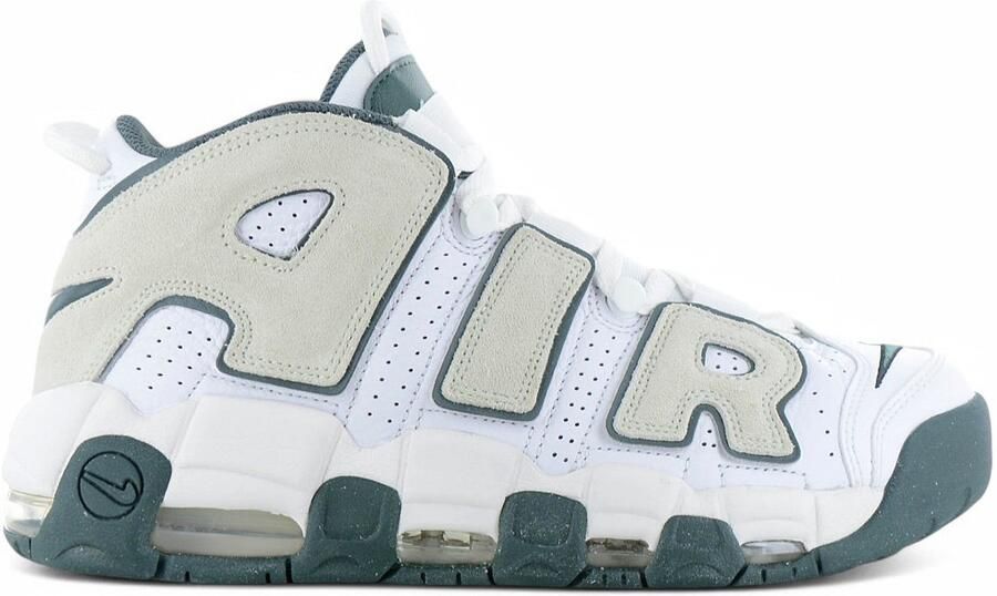Nike Air More Uptempo 96 Heren Sneakers Basketbal Schoenen Leer Wit FN6249