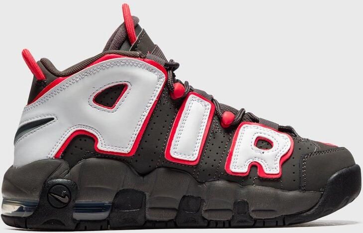Nike Air More Uptempo Kinderschoenen Medium Ash Black Siren Red White - Foto 5