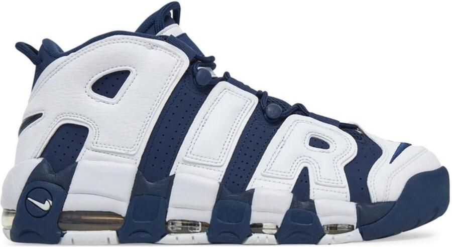 Nike Kinderschoenen Air More Uptempo White Metallic Gold University Red Midnight Navy White Metallic Gold University Red Midnight Navy