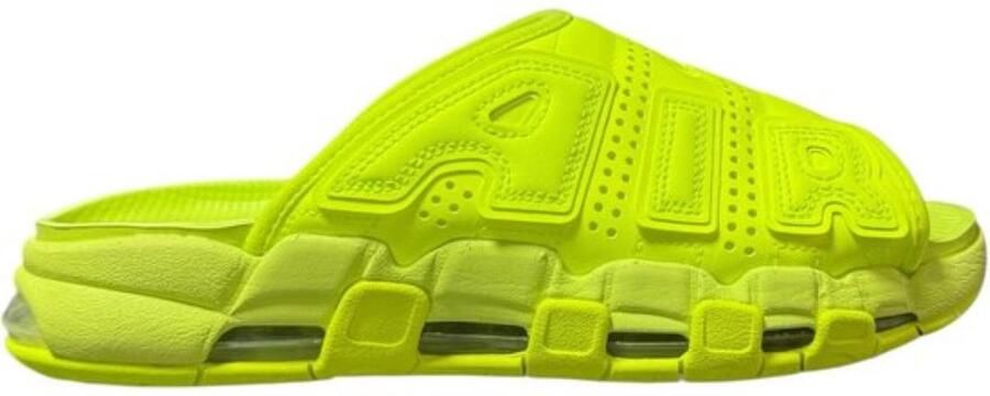 Nike Air more uptempo Slide Mannen Groen
