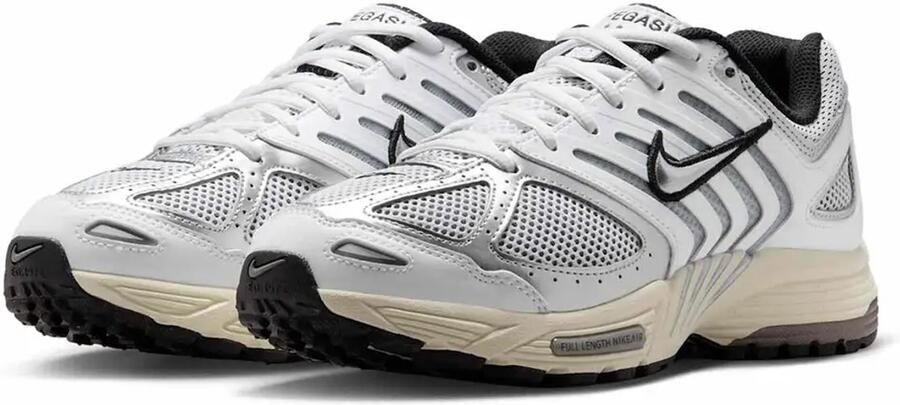 Nike Air Pegas Dames Sneaker Wit Metallic Doos zonder deksel