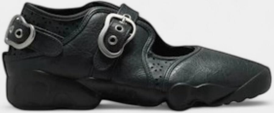 Nike Sneakers Air Rift Leather Anthracite Metallic Silver ( 's)