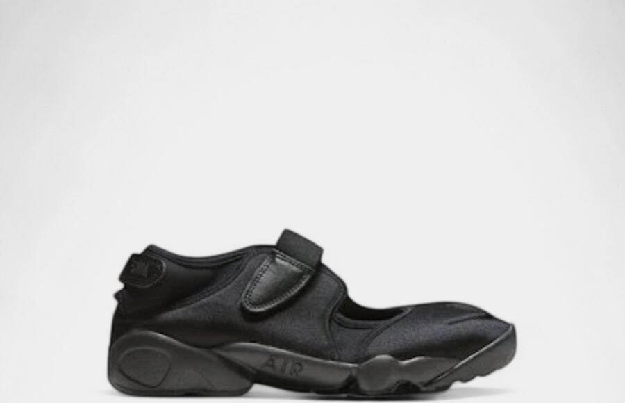 Nike Air Rift Triple Black Satin (Women's)