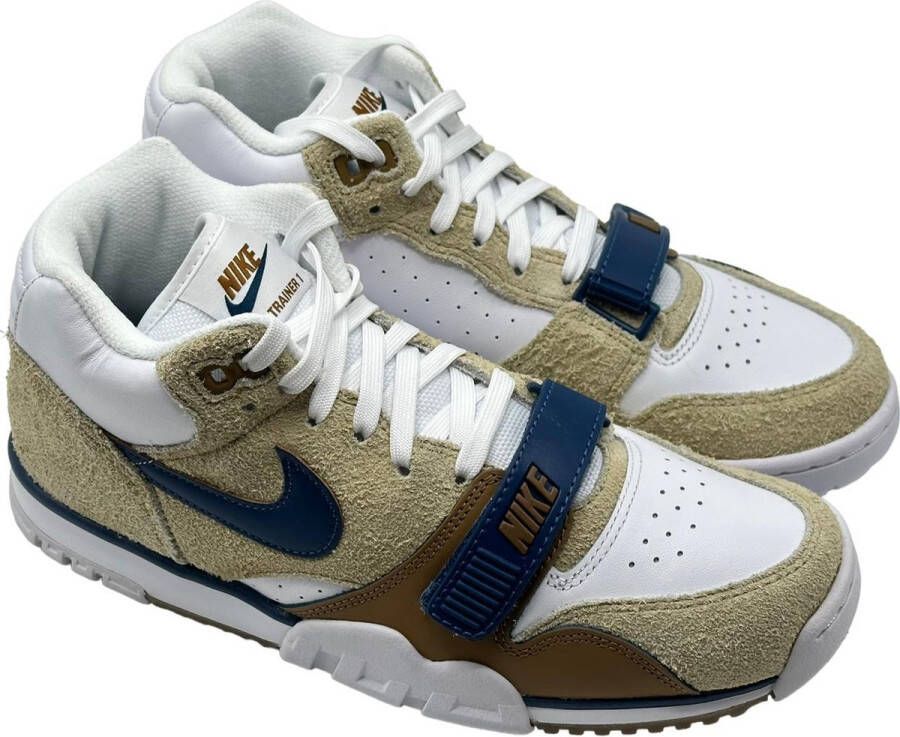 Nike Air Trainer 1 Ale Brown Sneakers Mannen Limestone Valerial Blue - Foto 2