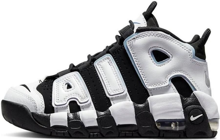 Nike Kleuterschoenen Air More Uptempo Black Multi-Colour Cobalt Bliss White- Black Multi-Colour Cobalt Bliss White