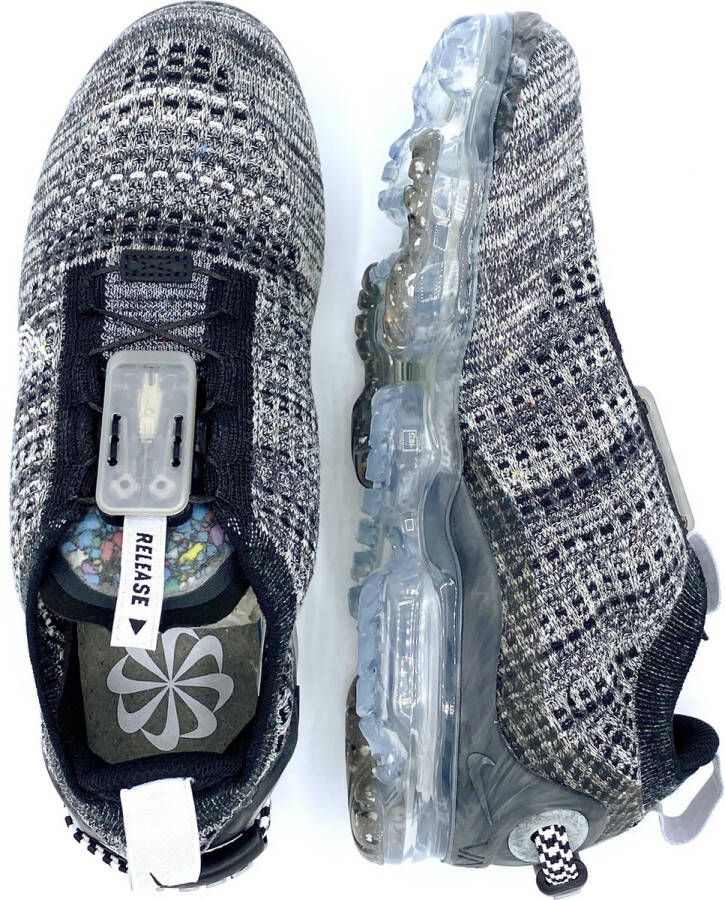 Nike Air VaporMax 2020 Flyknit Dames Black Grey Fog White Dames