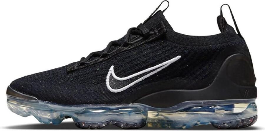 Nike Air VaporMax 2021 FK Flyknit Dames Sneakers Sport Casual Schoenen Zwart DC4112 - Foto 6