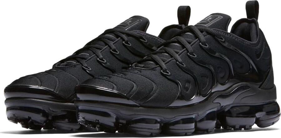 Nike Air VaporMax Plus Triple Black Heren Sneakers Schoenen Zwart Doos zonder deksel - Foto 2