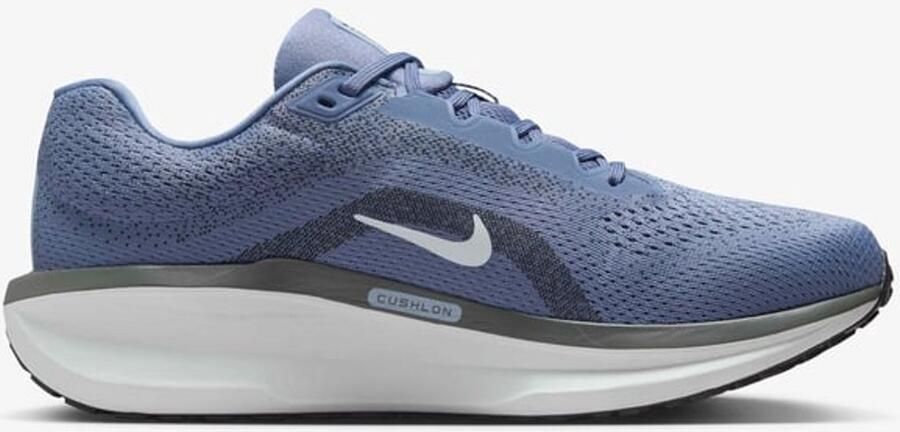 Nike Air Winflo 11 Wide Sportschoen Sneaker Cobalt Blauw Paars