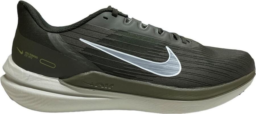 Nike Air Winflo 9 Groen Wit licht blauw