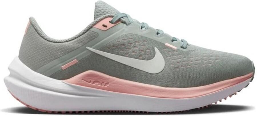 Nike Air Winflow Dames Hardloopschoen Groen Grijs - Foto 1