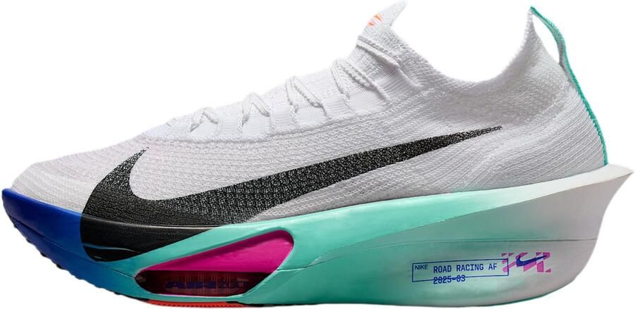 Nike Air Zoom Alphafly Next% 3 Hardloopschoen Wit Zwart-Hyper Turq-Concord 9.5 US