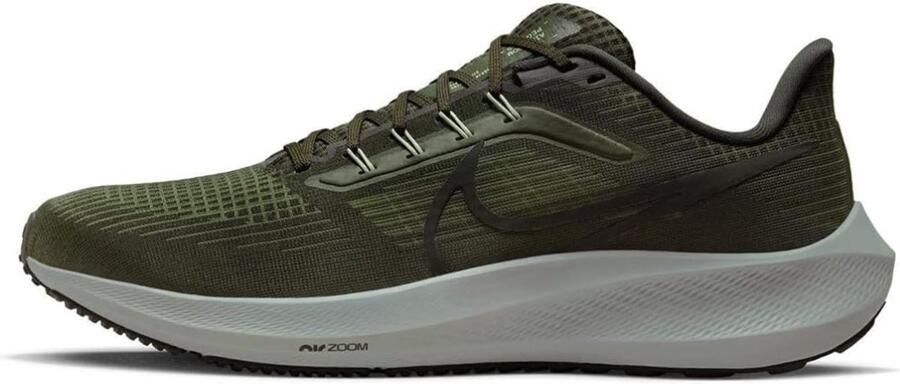 Nike Air Zoom Pegas Cargo Green Khaki Grey Hardloopschoenen Unisex Doos Zonder Deksel