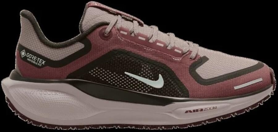 Nike Air Zoom Pegas GTX Hardloopschoen Dames Malt Barely Green-Sequoia-Red