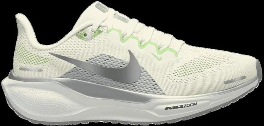 Nike Air Zoom Pegas Hardloopschoen Dames Sail Metallic Silver-Photon Dust