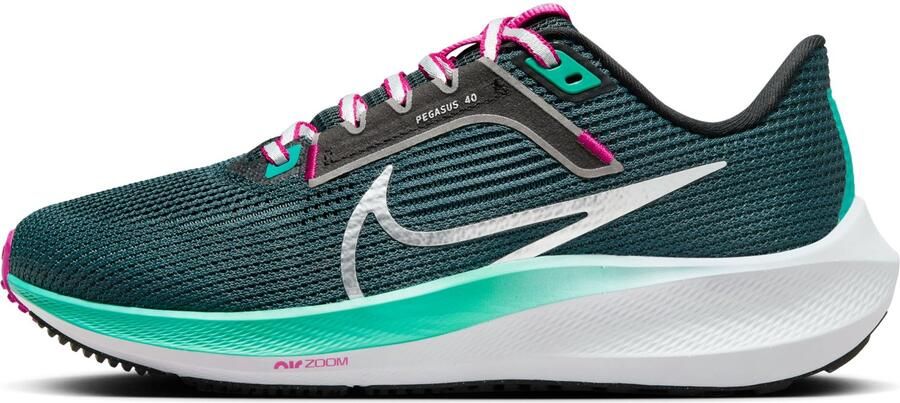 Nike pegas women's road runnin Hardloopschoenen dames neutraal Groen - Foto 2