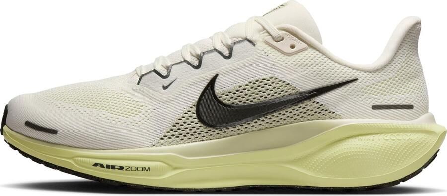 Nike Air Zoom Pegas M Hardloopschoenen Pale Ivory Sequoia Limelight