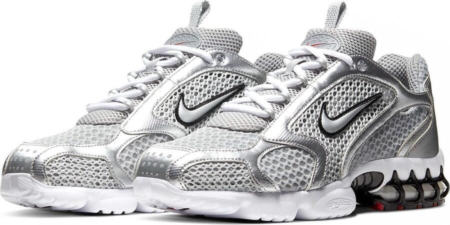 Nike Sportswear Sneakers laag 'Air Zoom Spiridon Cage 2' grijs zwart