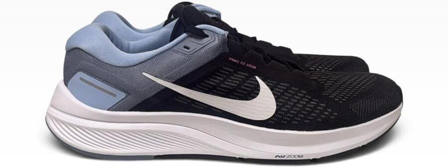 Nike Structure 24 Hardloopschoenen Zwart Ashen Slate Cobalt Bliss Wit Zwart Grijs Structure Hardlopen Heren - Foto 19