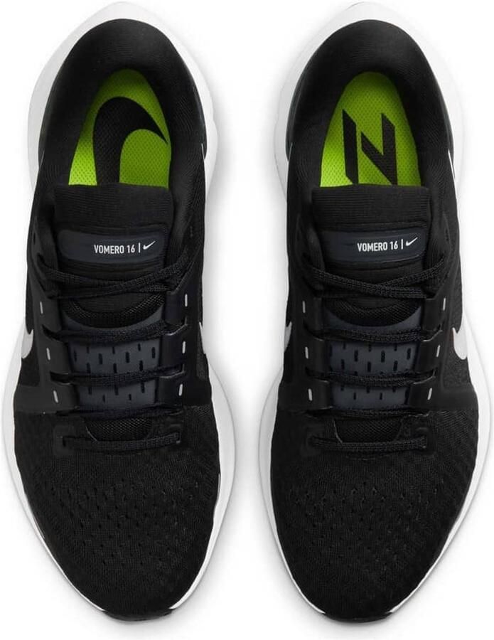 Nike Air Zoom Vomero 16 Heren Hardloopschoenen Running Schoenen Zwart DA7245 - Foto 3