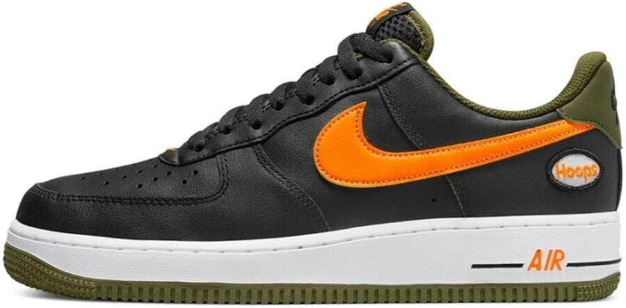 Nike Air Force 1 Low Hoops Black University Gold - Foto 4