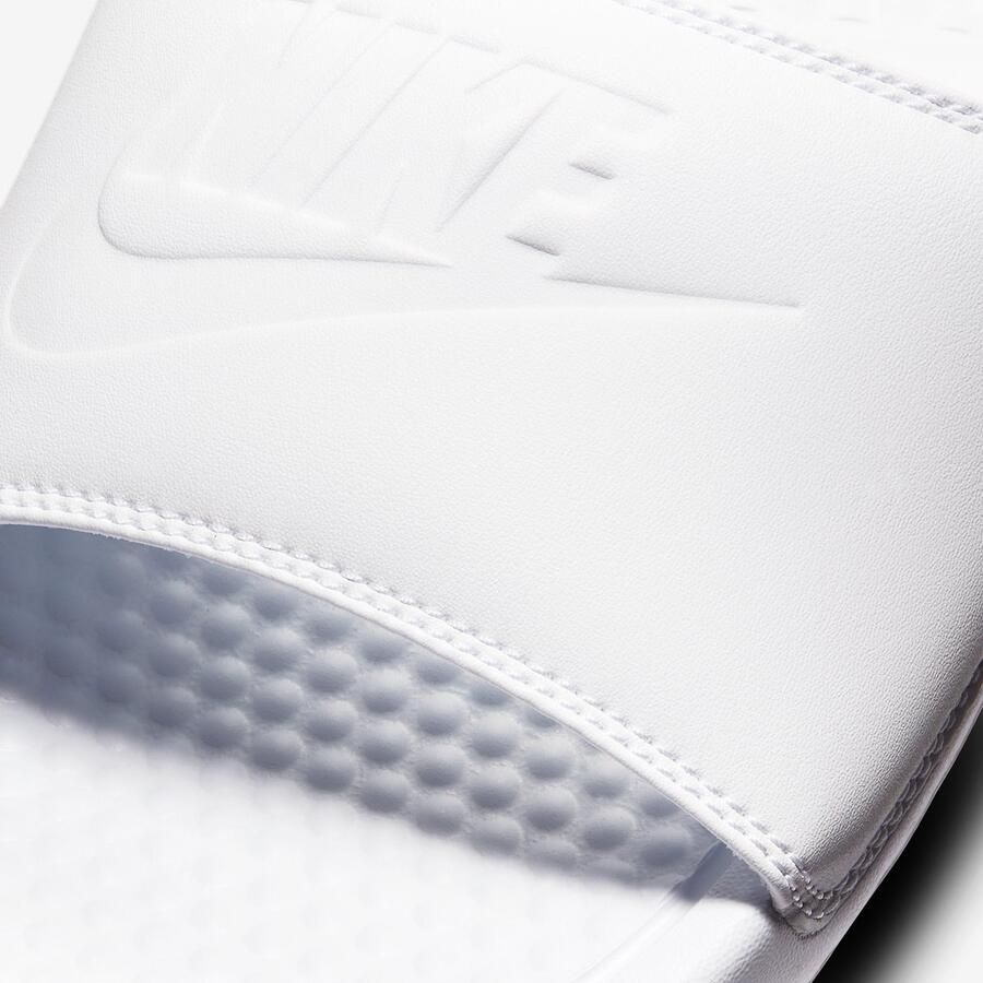 Nike Benassi JDI Badslippers Wit Wit Wit Benassi Lifestyle Dames