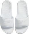 Nike Benassi Jdi Slippers Unisex Wit Zilver - Wit