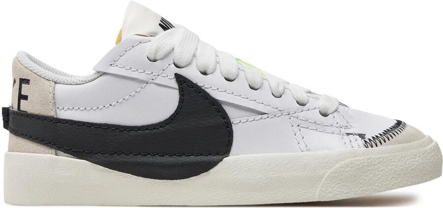 Nike Blazer Low '77 Jumbo sneaker van leer met suède details - Foto 2