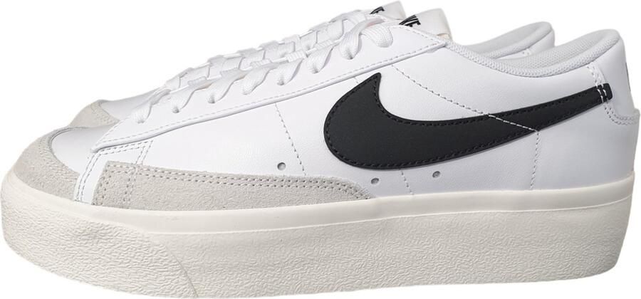 Nike Wmns Blazer Low Platform Basketball Schoenen white black sail team orange maat: 36.5 beschikbare maaten:36.5 41