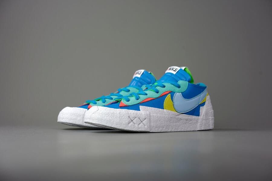 Nike Blazer Low sacai KAWS Neptune Blue DM7901-400 BLAUW Schoenen - Foto 2