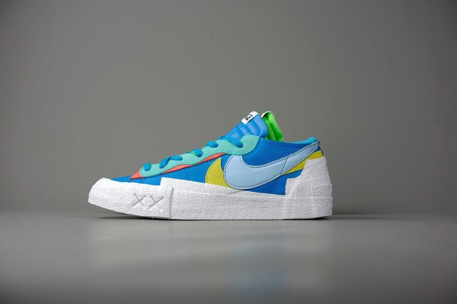 Nike Blazer Low sacai KAWS Neptune Blue DM7901-400 BLAUW Schoenen - Foto 8