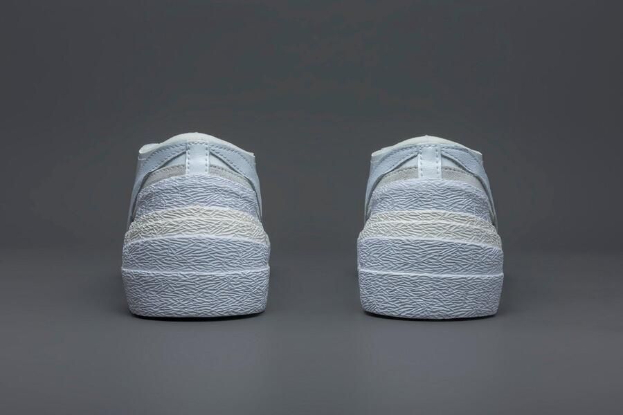 Nike Blazer Low sacai White Patent Leather DM6443-100 WIT Schoenen - Foto 2