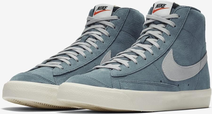 Nike Blazer Mid '77 Suede Thunderstorm Blauw Blazer Lifestyle Unisex Sneakers Doos zonder deksel