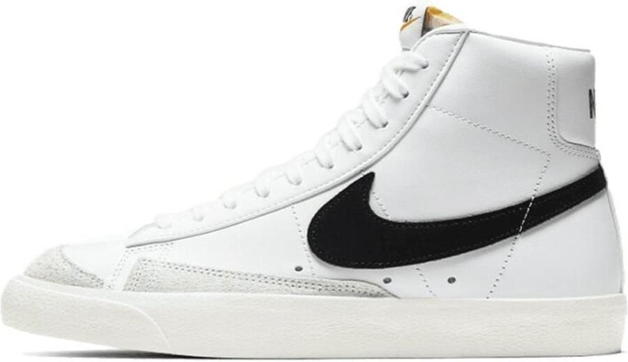 Nike Blazer Mid '77 (gs) Basketball Schoenen white black total orange maat: 40 beschikbare maaten:36.5 37.5 38.5 40 - Foto 3