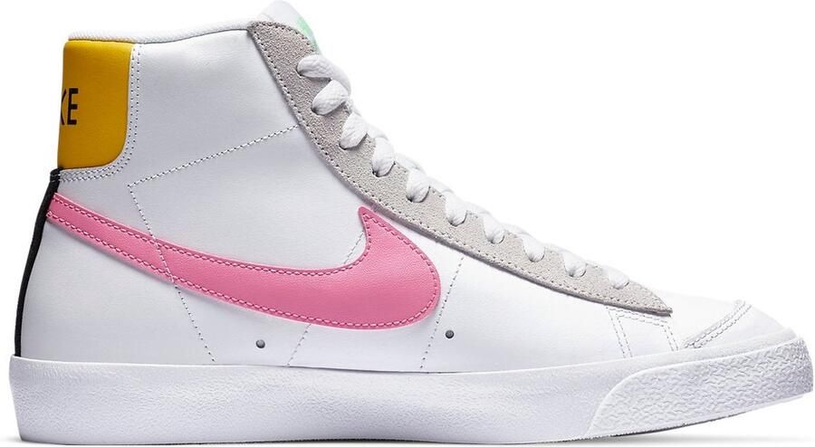 Nike Blazer Mid '77 Vintage Sneakers Pastel (White Pink Glow Pure Platinum) Wit Roze Blazer Lifestyle Dames - Foto 2