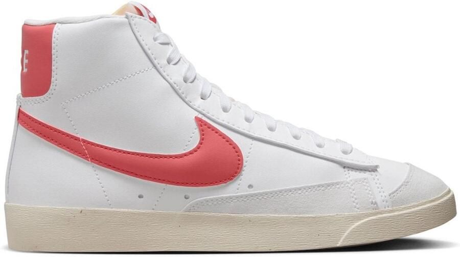 Nike Blazer Mid '77 Wit Red Stardust Sail Adobe Wit Rood Blazer Lifestyle Dames Sneakers voor Vrouwen - Foto 2