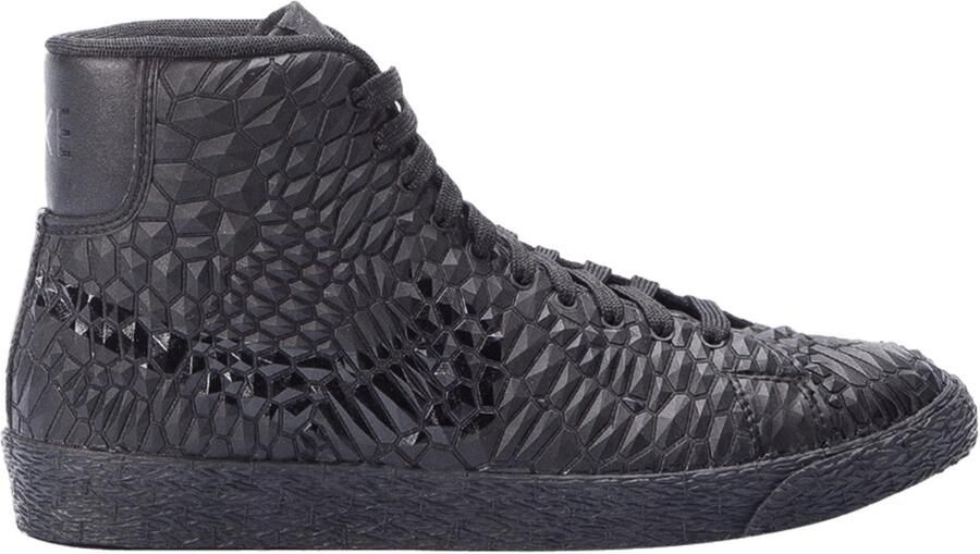 Nike Blazer Mid DMB Sneakers Black Black-Black Zwart Blazer Lifestyle Dames Sneakers voor Vrouwen