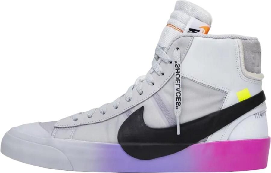 Nike Blazer Mid Off-White Wolf Grey Serena Queen
