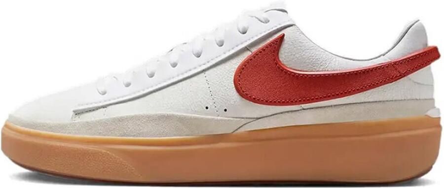 Nike blazer phantom low sneakers Wit Rood