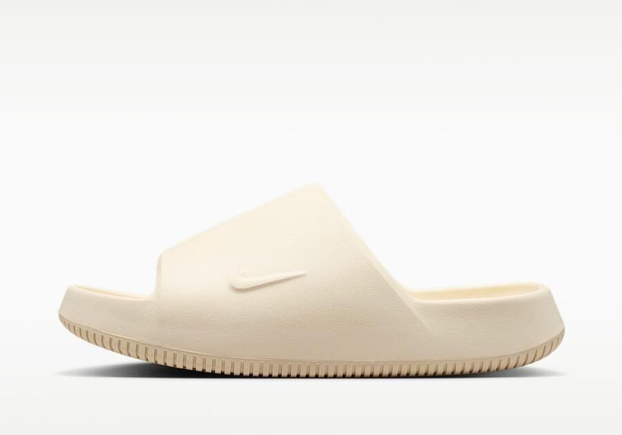 Nike Calm 2.0 Sandalen Coconut Milk Beige Calm Casual Heren Sandalen