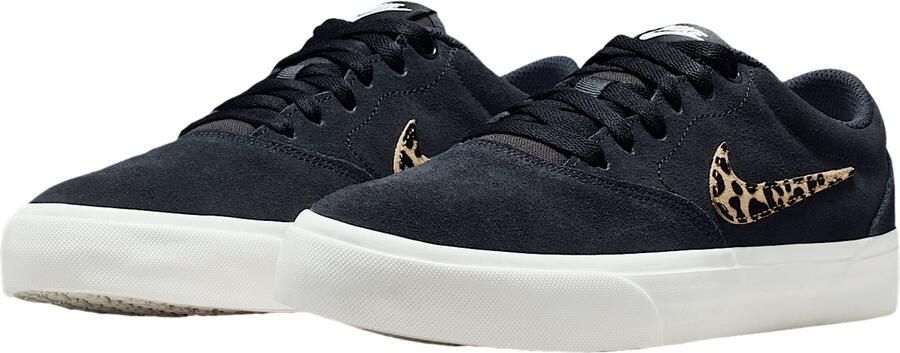 Nike Charge Suede Special Edition Sneaker Zwart Bruin Dames