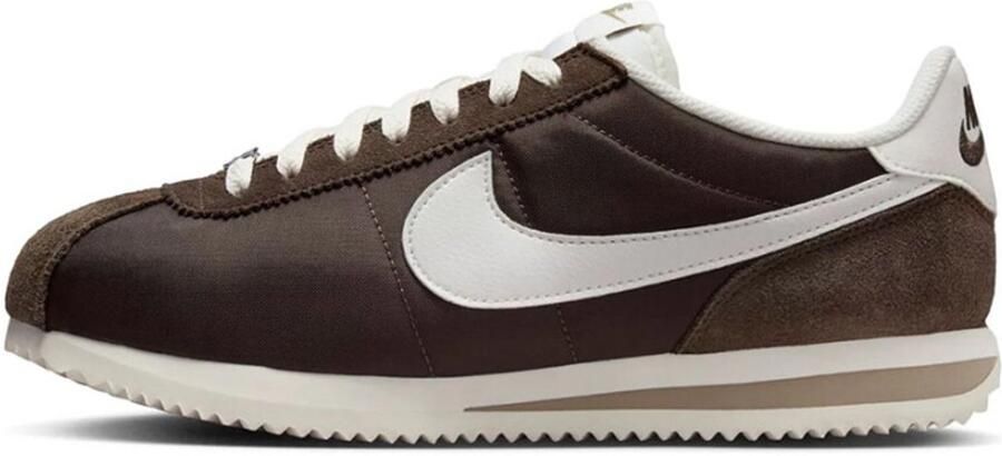 Nike Sportswear Sneakers laag 'CORTEZ' donkerbruin wit