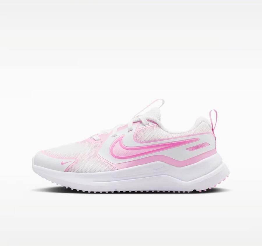 Nike cosmic runner big kids' road r Trainingsschoenen meisjes Grijs