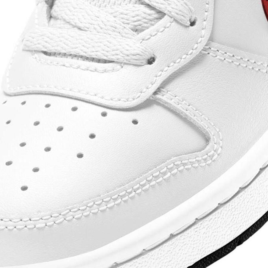 Nike Kids Nike Court Borough Low Kids Sneakers kleur wit rood - Foto 2