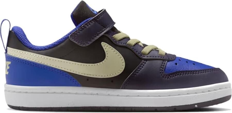 Nike Court Borough Kinder Sneakers Dv5457-011 Kleur Zwart