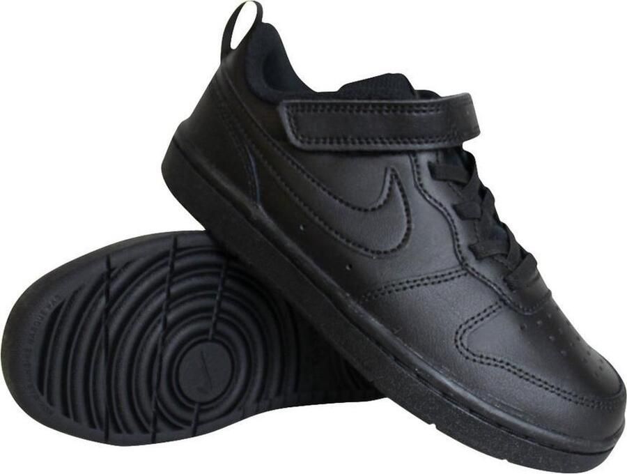 Nike Kids Nike Court Borough Low 2 Kids Sneakers Black Black Black - Foto 6