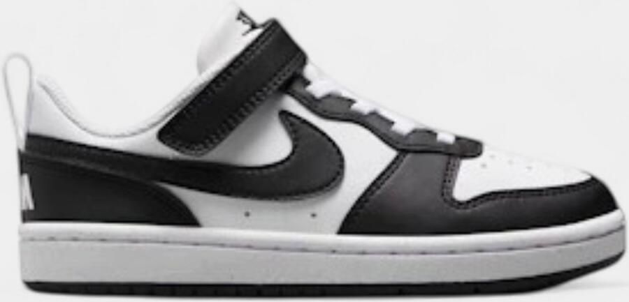Nike Court Borough Low Recraft Black White (PS) - Foto 1
