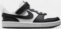 Nike Court Borough Low Recraft Black White (PS) - Wit