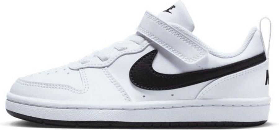 Nike Court Borough Kinder Sneakers Dv5457-104 Kleur Wit-zwart - Foto 3
